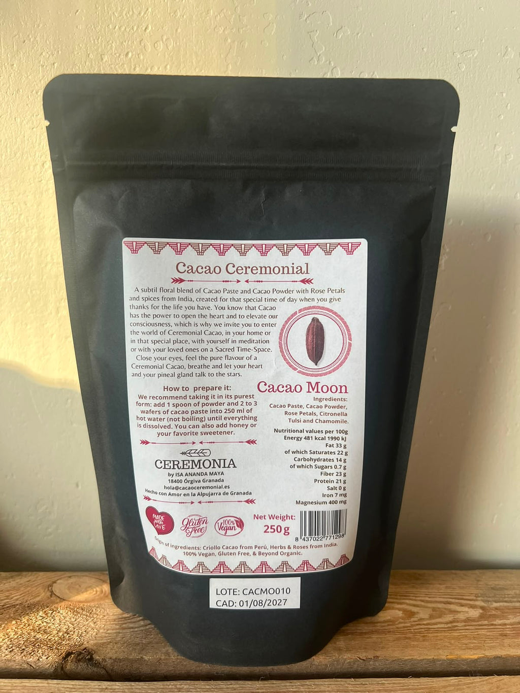 CACAO MOON 250G